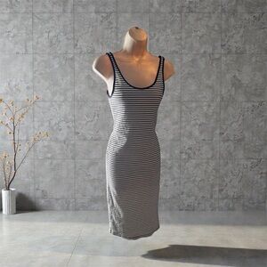 H&M Striped Sleeveless Dress size M
